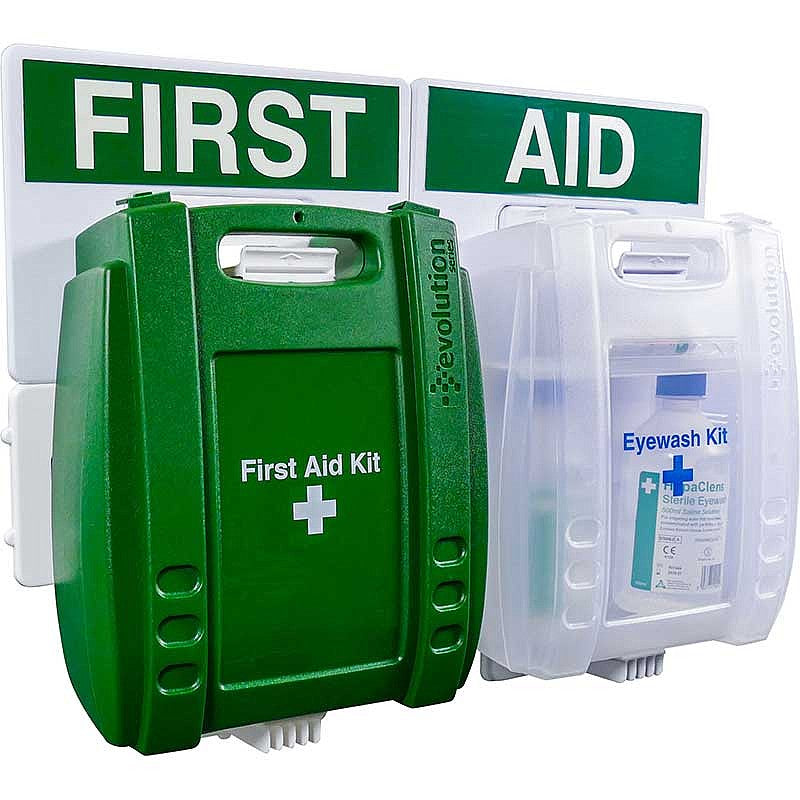 Eyewash and First Aid Point for 1 to 10 Person