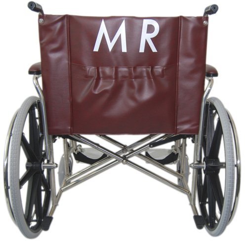 MRI Wheelchair, 24" Wide, Heavy Duty, Non-Magnetic, Detachable Footrest