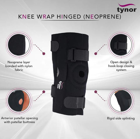 Knee Wrap Hinged (Neoprene)