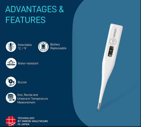 Omron Digital Thermometer (MC-246)