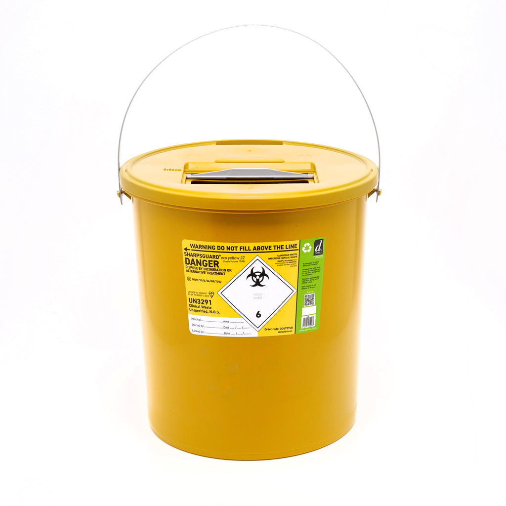 Sharps Disposal Container 22L