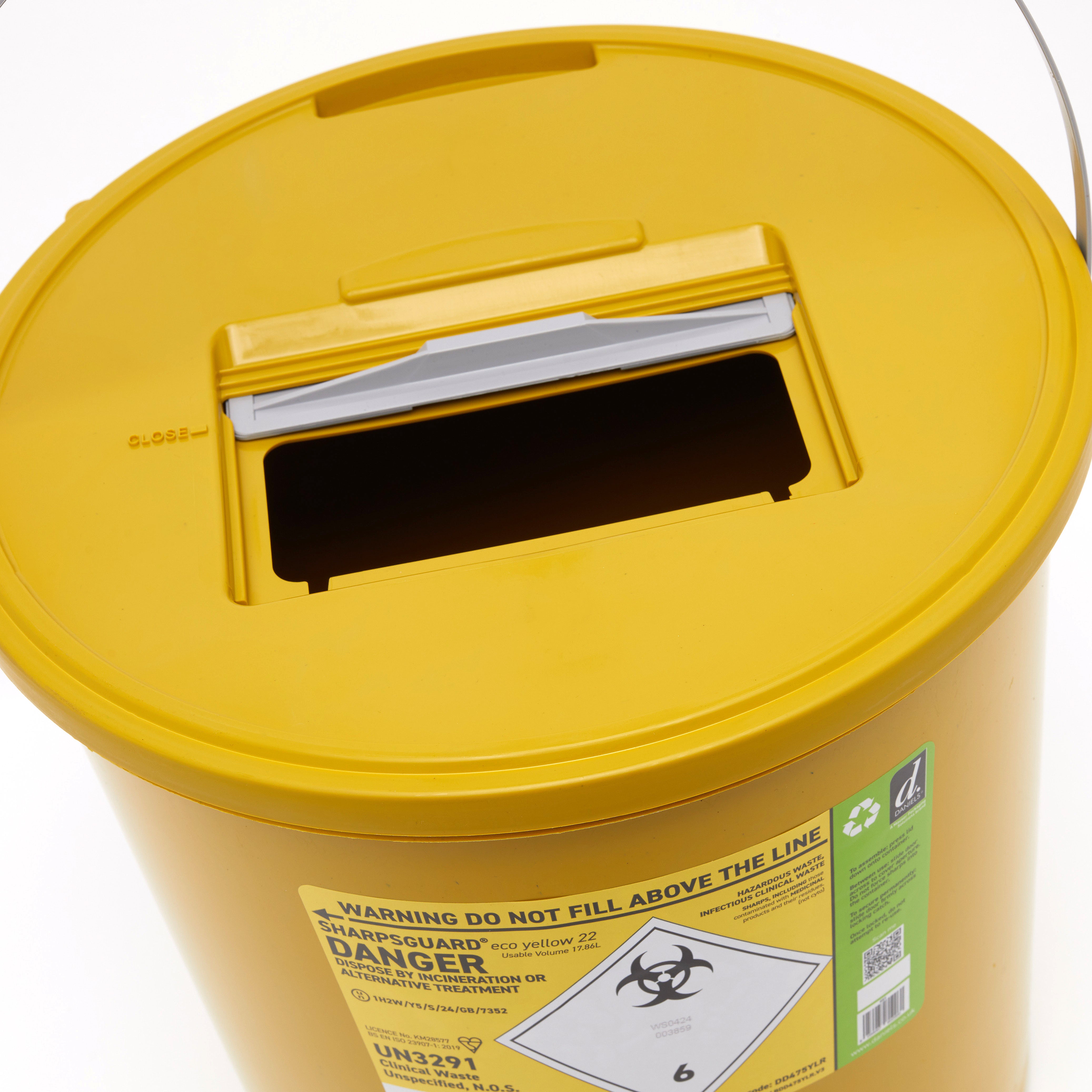 Sharps Disposal Container 22L