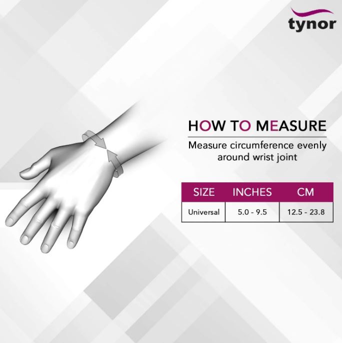 Tynor Wrist Wrap (Neoprene)