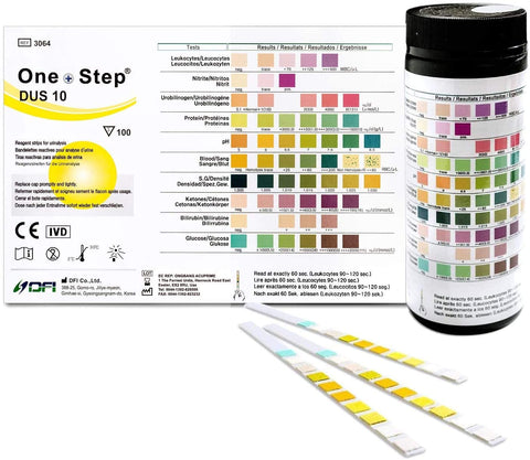 10 Parameter Urine Test Strips